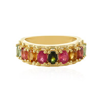 Anello in argento con Tormalina