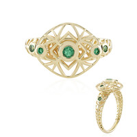 Anello in oro con Smeraldo Colombiano (Ornaments by de Melo)