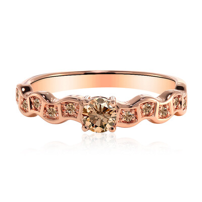 Anello in oro con Diamante Rose de France VS1 di Argyle (Annette)