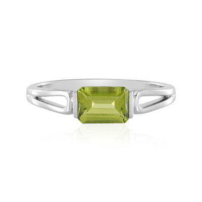 Anello in argento con Peridoto