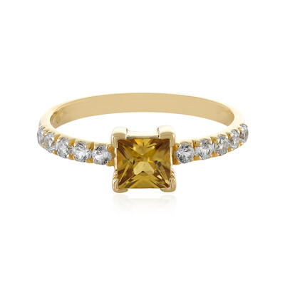 Anello in oro con Zircone Giallo (Adela Gold)