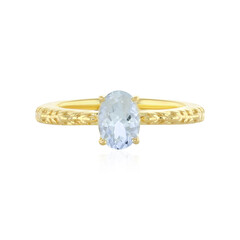 Anello in argento con Acquamarina