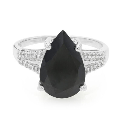 Anello in argento con Spinello Nero