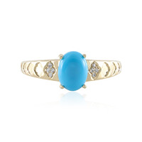 Anello in oro con Turchese Sleeping Beauty