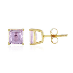 Orecchini in argento con Ametista Rose de France
