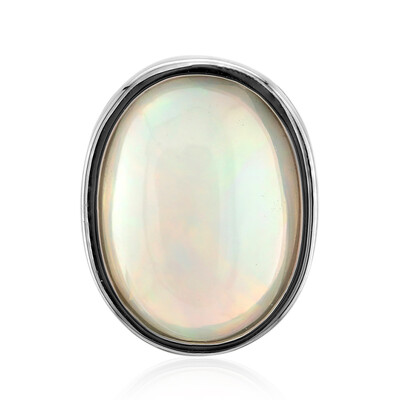 Ciondolo in argento con Opale di Welo (MONOSONO COLLECTION)