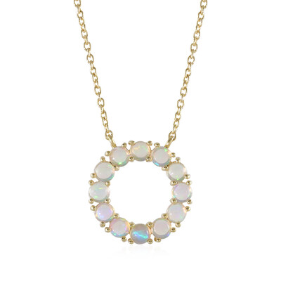 Collana in argento con Opale di Welo