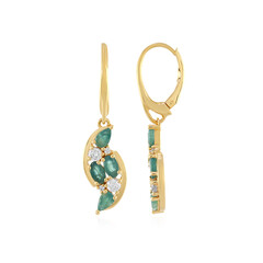 Orecchini in argento con Grandidierite