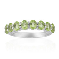Anello in argento con Peridoto