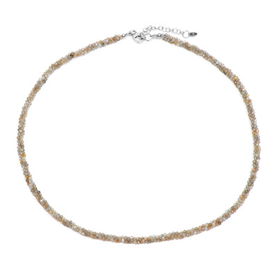 Collana in argento con Pietra di Luna Kangeyam