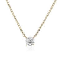Collana in oro con Diamante IF (G) (de Melo)