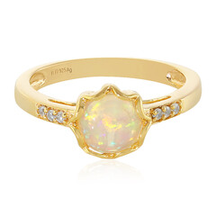 Anello in argento con Opale di Welo