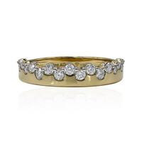Anello in oro con Diamante IF (D)