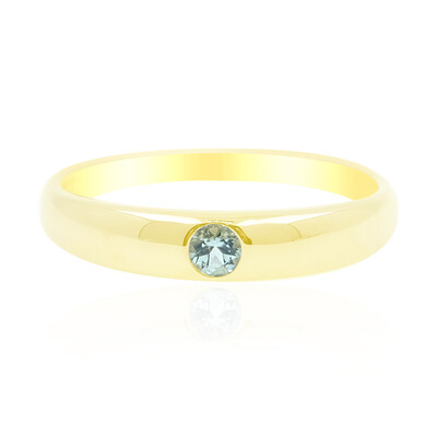 Anello in oro con Tormalina Paraiba Nigeriana