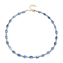 Collana in argento con Acquamarina Brasiliana