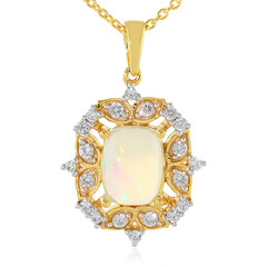 Collana in argento con Opale di Welo