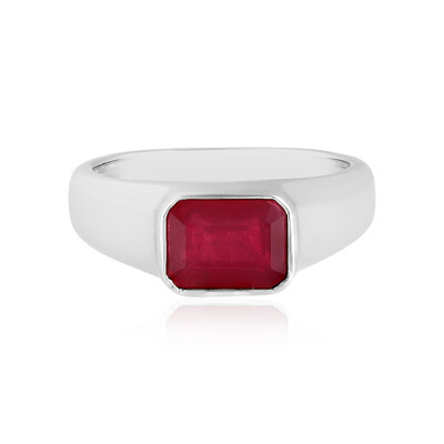 Anello in argento con Rubino Bemainty