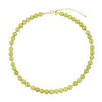 Collana in argento con Opale Pistacchio