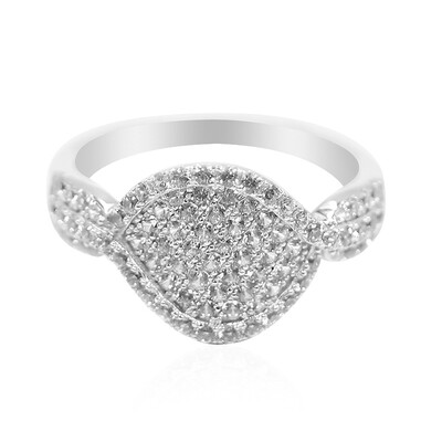 Anello in argento con Zircone