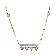 Collana in oro con Diamante I1 (G) (CIRARI)