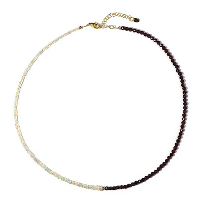 Collana in argento con Opale di Welo