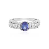 Anello in argento con Tanzanite