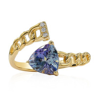 Anello in oro con Tanzanite (non riscaldata) (CIRARI)