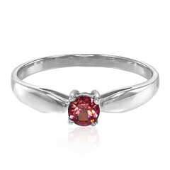 Anello in argento con Granato Malaya