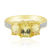 Anello in oro con Eliodoro
