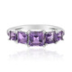 Anello in argento con Ametista