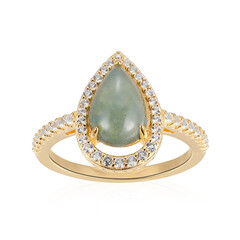 Anello in argento con Agata
