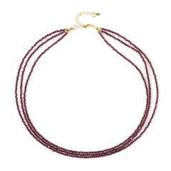 Collana in argento con Granato d’India