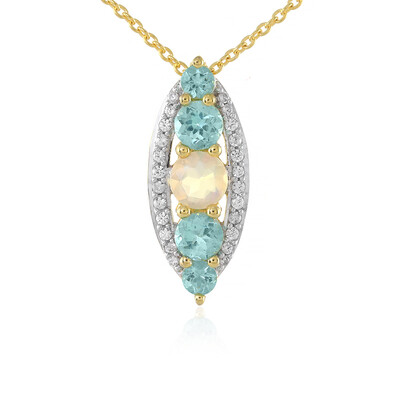 Collana in argento con Opale di Welo