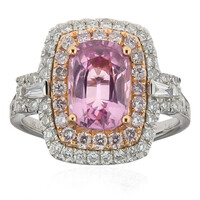 Anello in oro con Spinello Rosa (CIRARI)