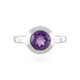 Anello in argento con Ametista Uruguay