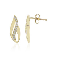 Orecchini in oro con Diamante Flawless (F) (LUCENT DIAMONDS)