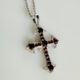 Collana in argento con Granato