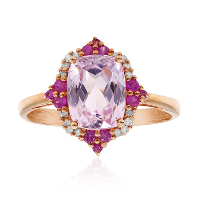 Anello in oro con Morganite AAA (CIRARI)