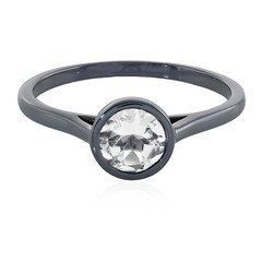 Anello in argento con Quarzo Bianco