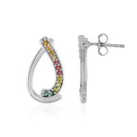 Orecchini in argento con Tormalina