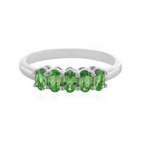 Anello in argento con Granato Merelani