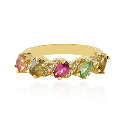 Anello in argento con Tormalina