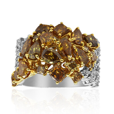 Anello in oro con Diamante Fancy SI2 (CIRARI)