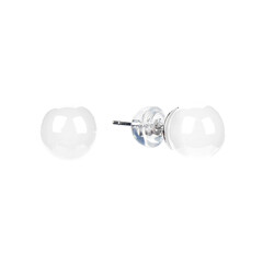 Orecchini in argento con Labradorite Bianca