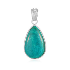 Ciondolo in argento con Opale Atacama Blu