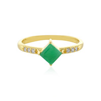 Anello in argento con Smeraldo Zambia