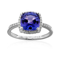 Anello in oro con Tanzanite AAA (CIRARI)