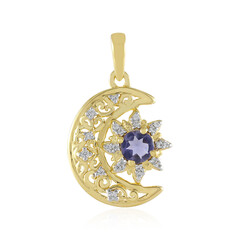 Ciondolo in argento con Iolite Ceylon