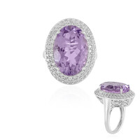 Anello in argento con Ametista Rose de France