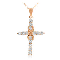 Collana in argento con Topazio Bianco